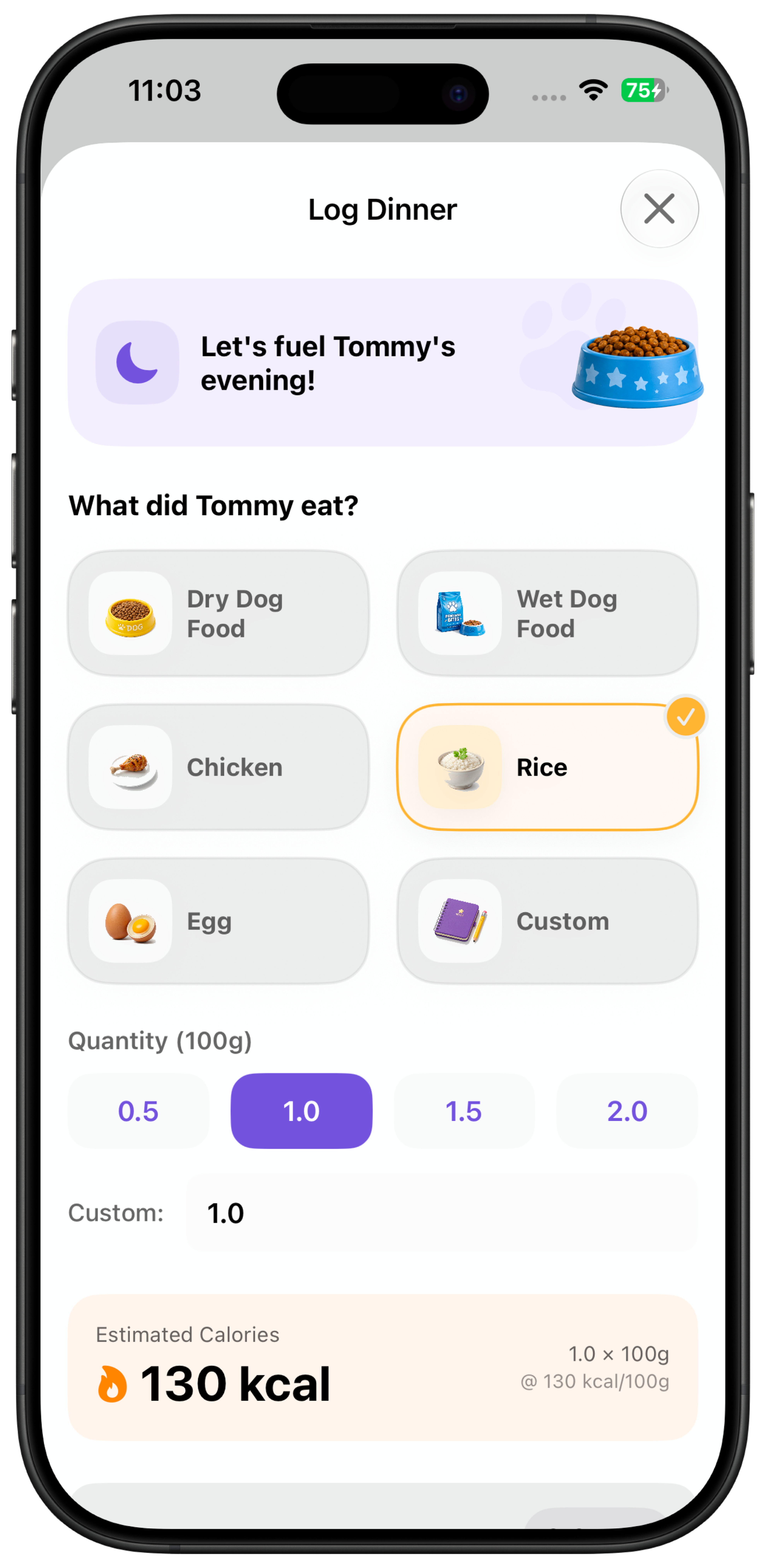 Meal Tracking